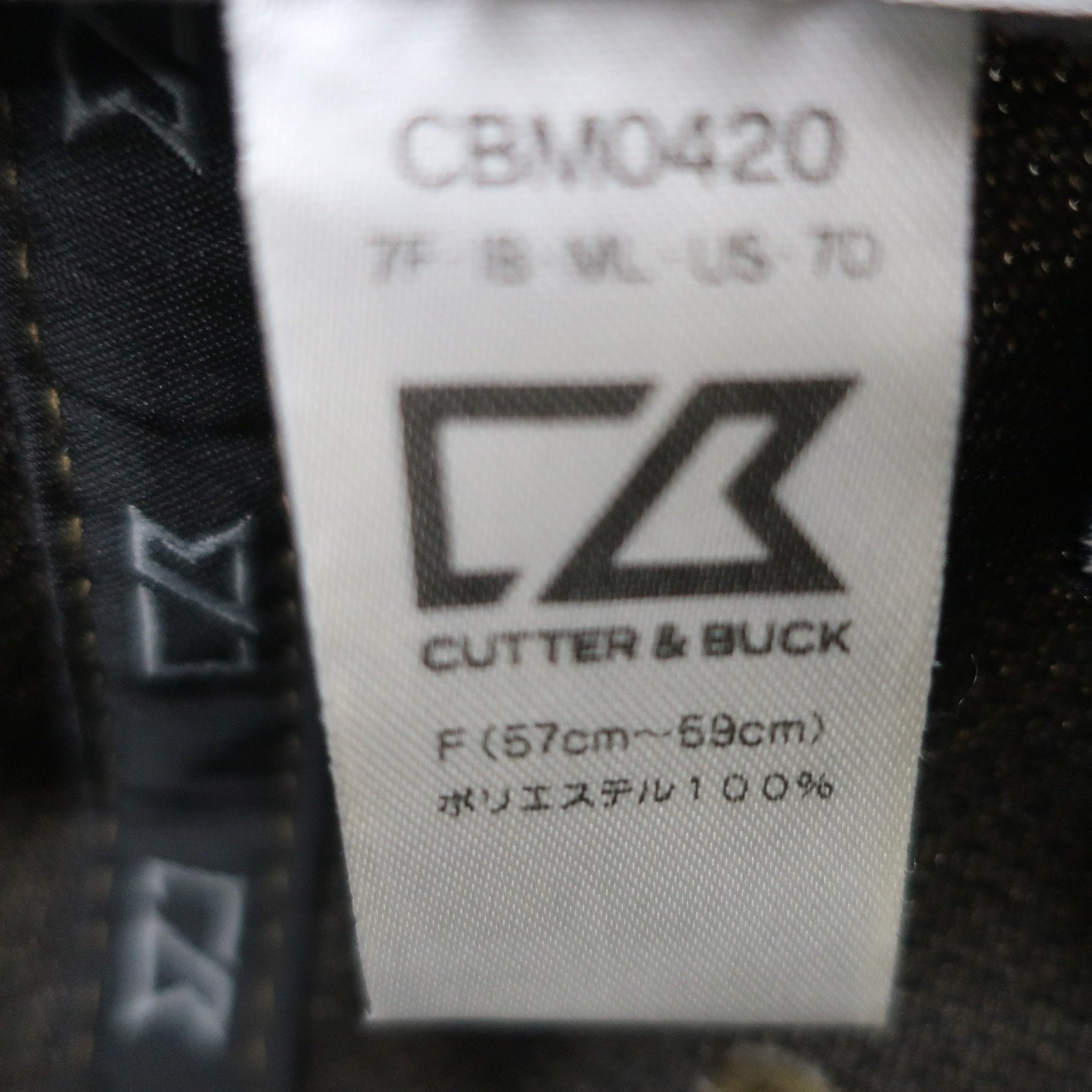 CUTTER&BUCK(カッター＆バック) キャップ 黄土色 メンズ フリーサイズ A