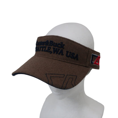 CUTTER&BUCK(カッター＆バック) サンバイザー ブラウン メンズ フリーサイズ A