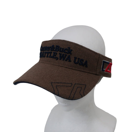 CUTTER&BUCK(カッター＆バック) サンバイザー ブラウン メンズ フリーサイズ A