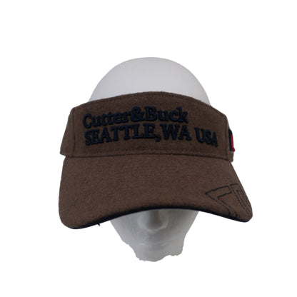 CUTTER&BUCK(カッター＆バック) サンバイザー ブラウン メンズ フリーサイズ A