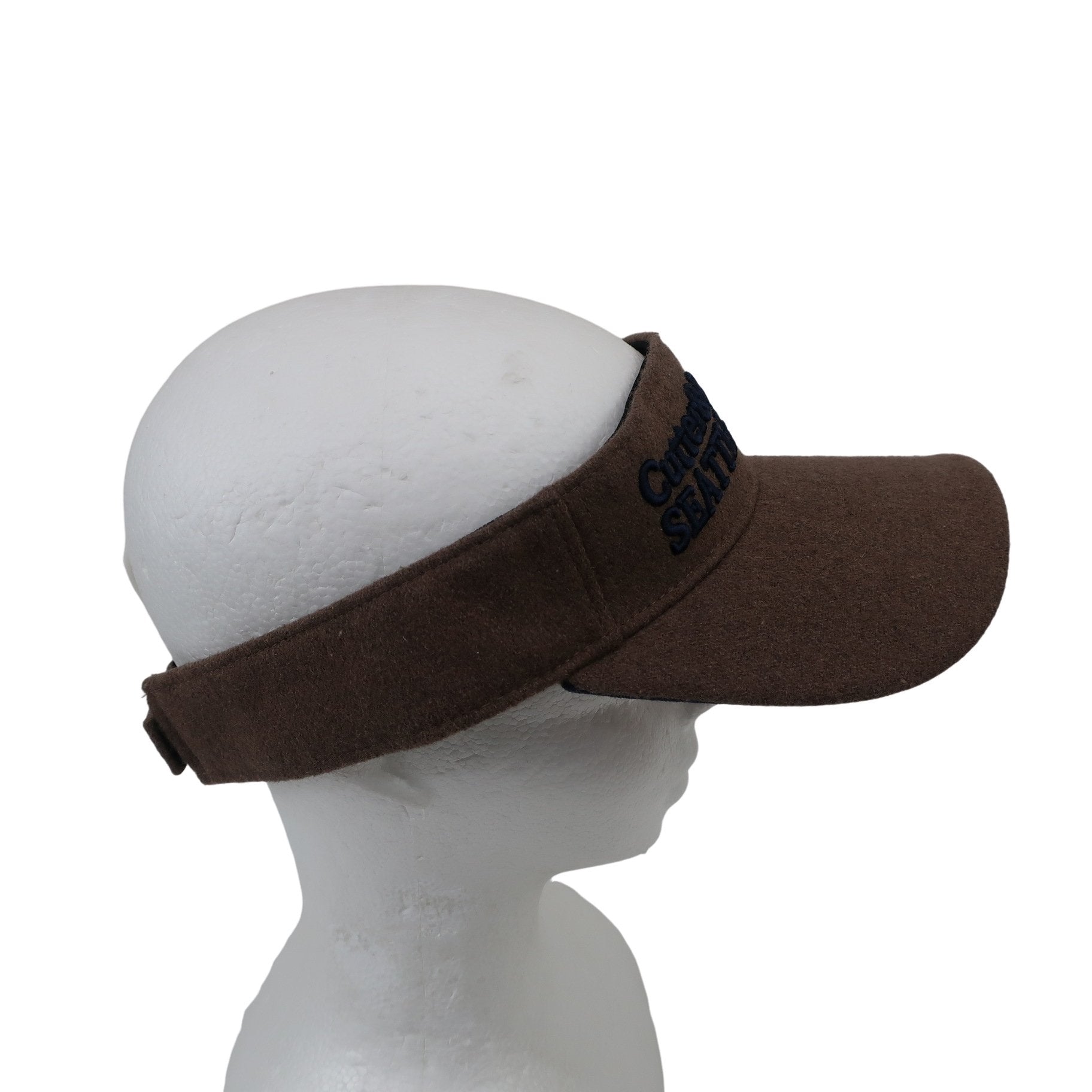 CUTTER&BUCK(カッター＆バック) サンバイザー ブラウン メンズ フリーサイズ A