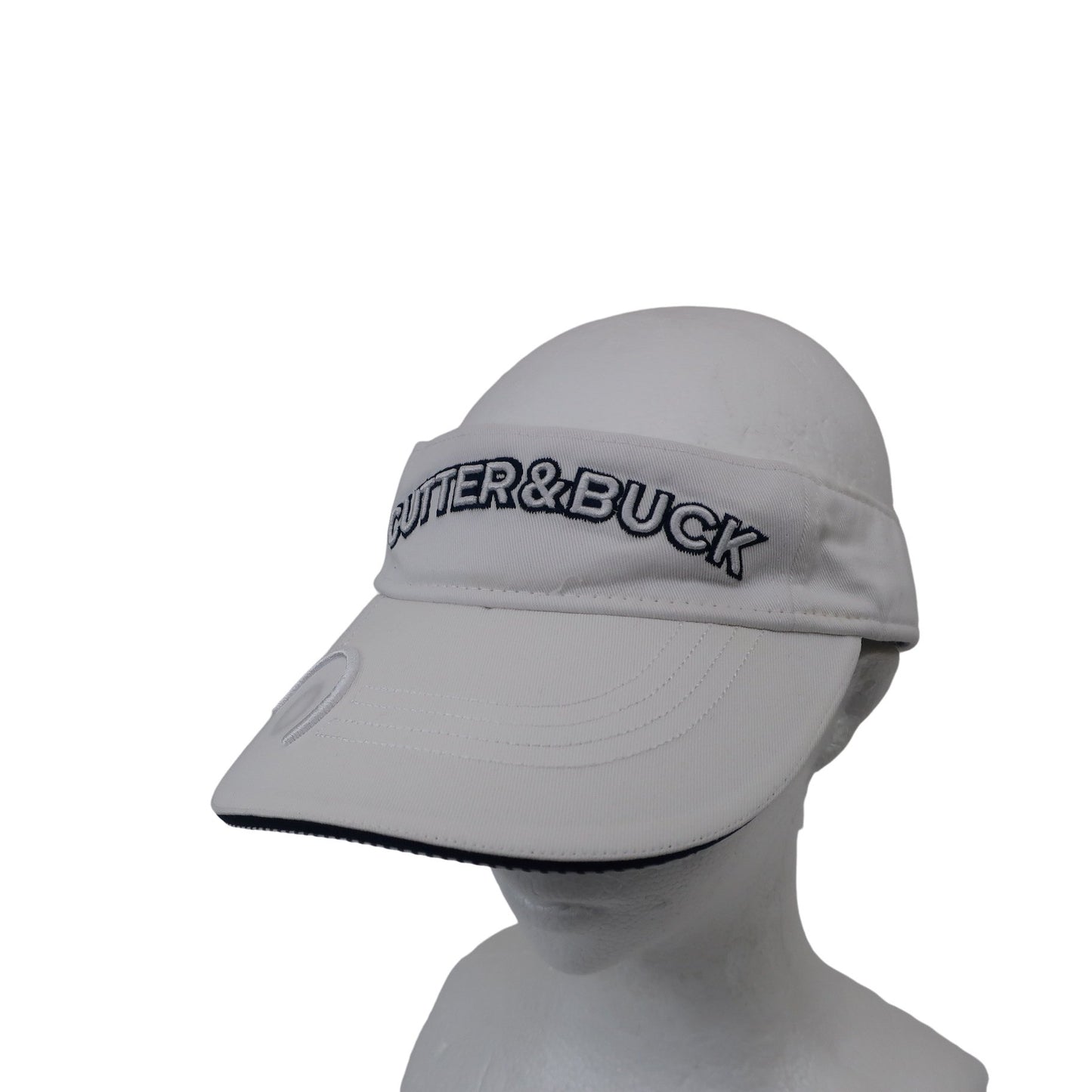 CUTTER&BUCK(カッター＆バック) サンバイザー 白 メンズ フリーサイズ A