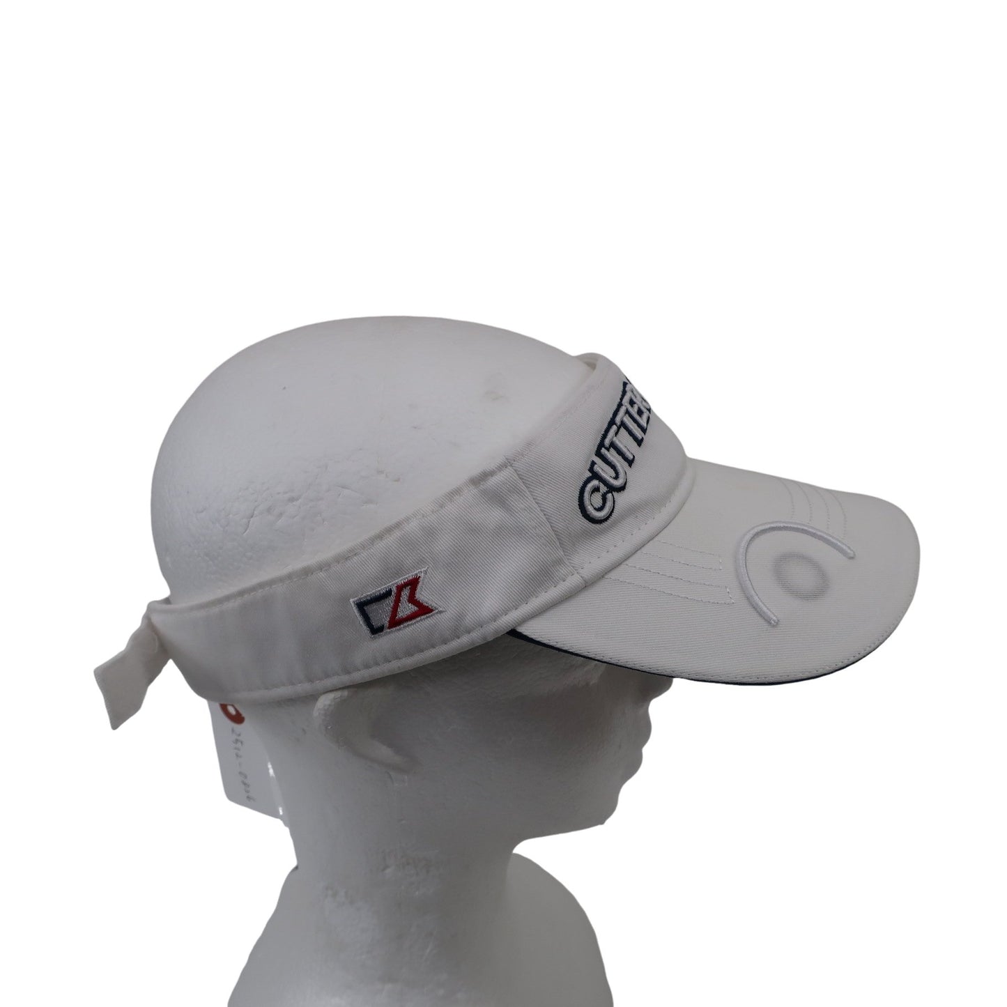 CUTTER&BUCK(カッター＆バック) サンバイザー 白 メンズ フリーサイズ A