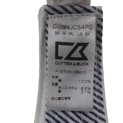CUTTER&BUCK(カッター＆バック) サンバイザー 白 メンズ フリーサイズ A