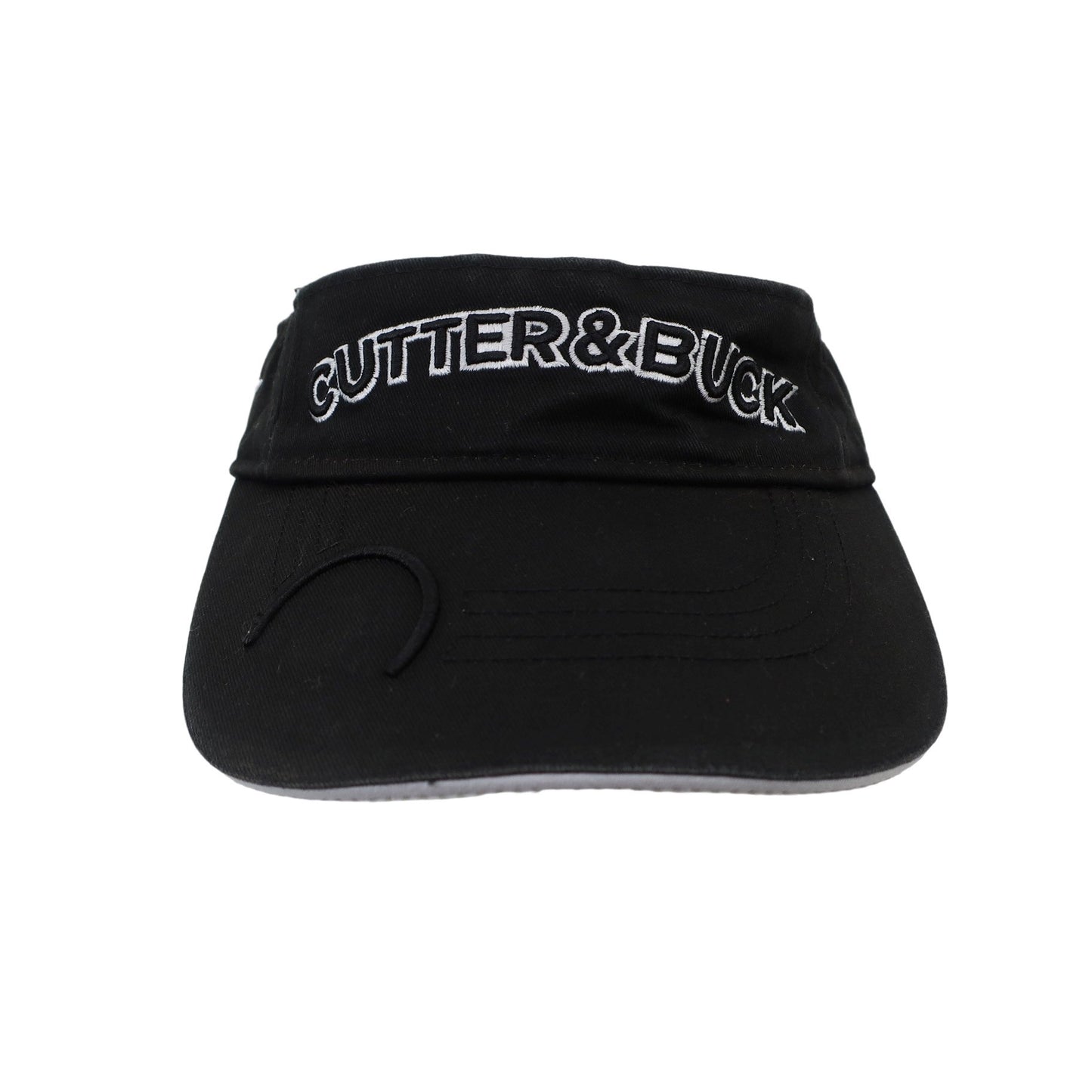 CUTTER&BUCK(カッター＆バック) サンバイザー 黒 メンズ フリーサイズ B