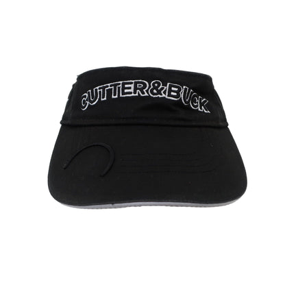 CUTTER&BUCK(カッター＆バック) サンバイザー 黒 メンズ フリーサイズ B