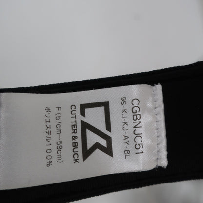 CUTTER&BUCK(カッター＆バック) サンバイザー 黒 メンズ フリーサイズ A