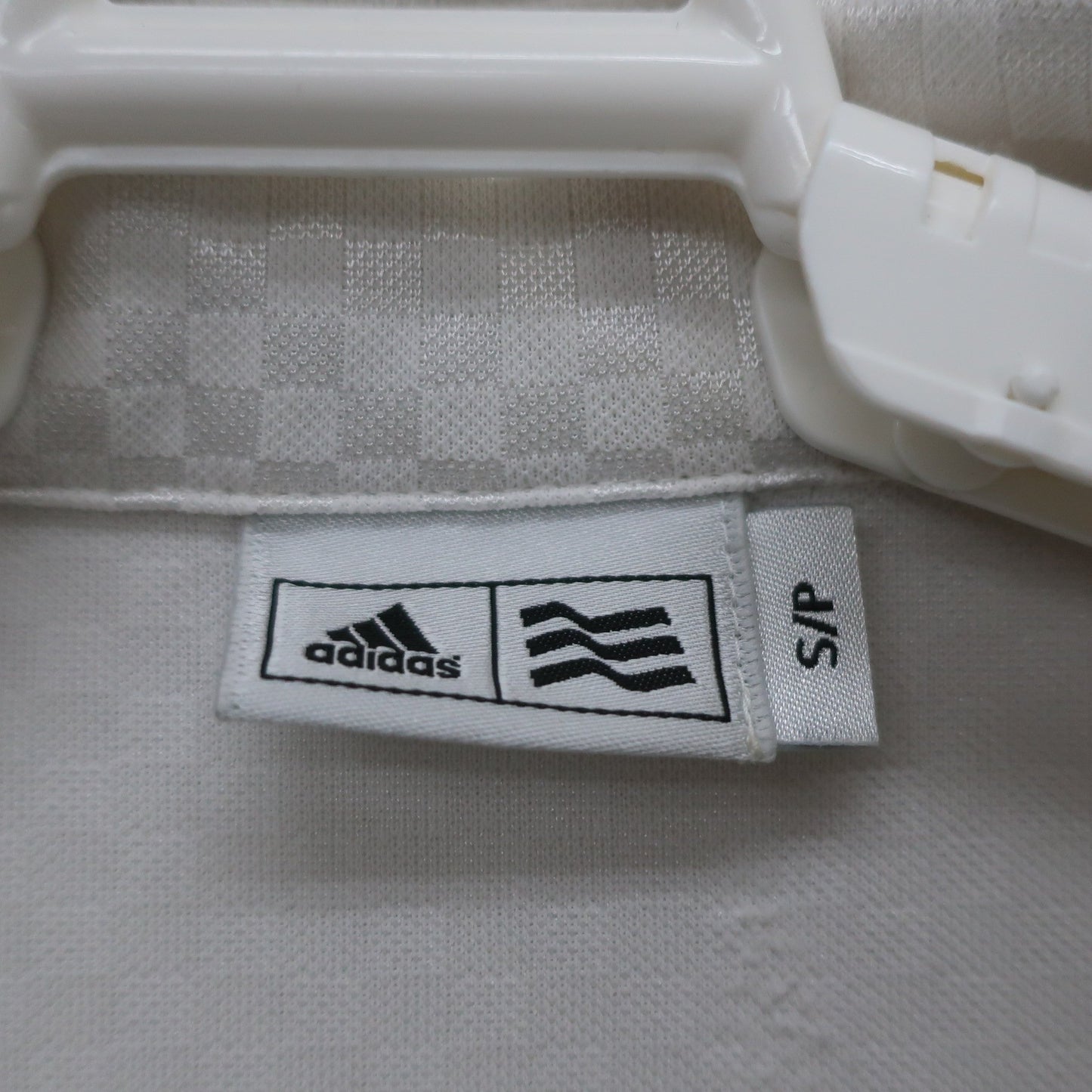 adidas(アディダス) ポロシャツ 白 メンズ S/P A