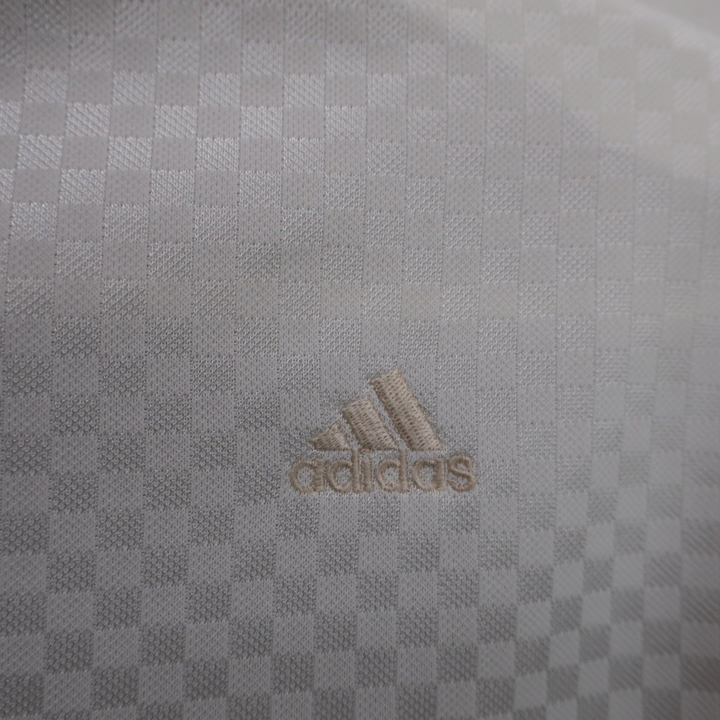 adidas(アディダス) ポロシャツ 白 メンズ S/P A