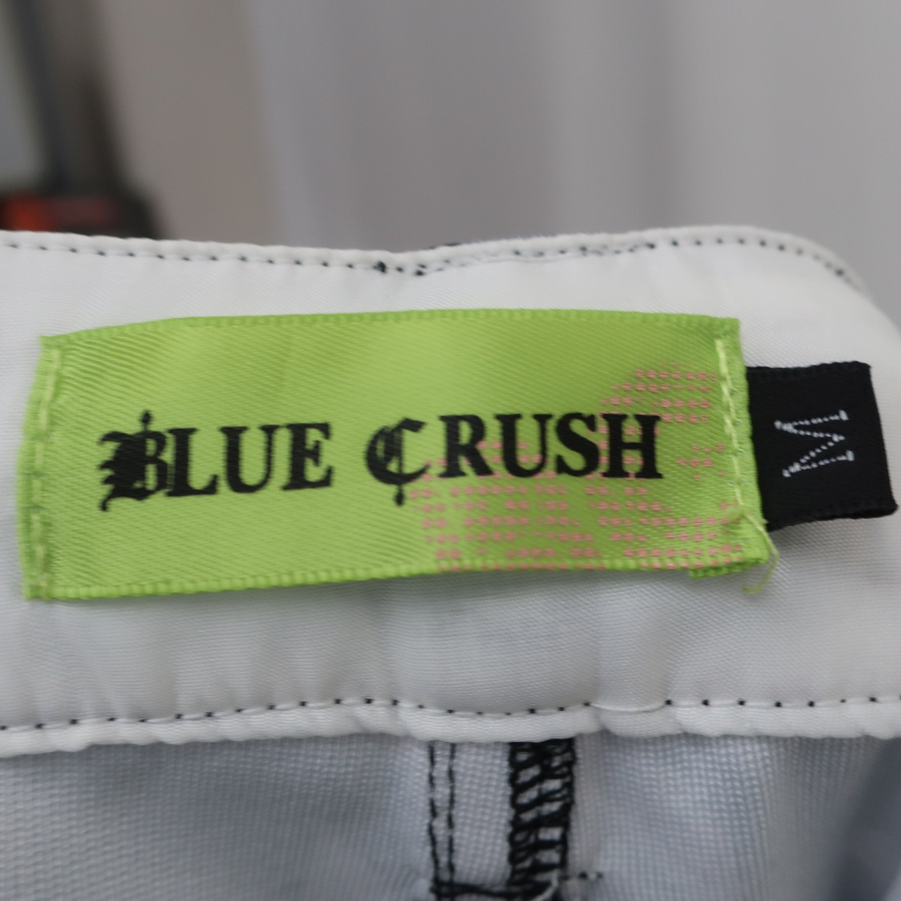 BLUE CRUSH(ブルークラッシュ) ハーフパンツ グレー黒千鳥柄 メンズ M A