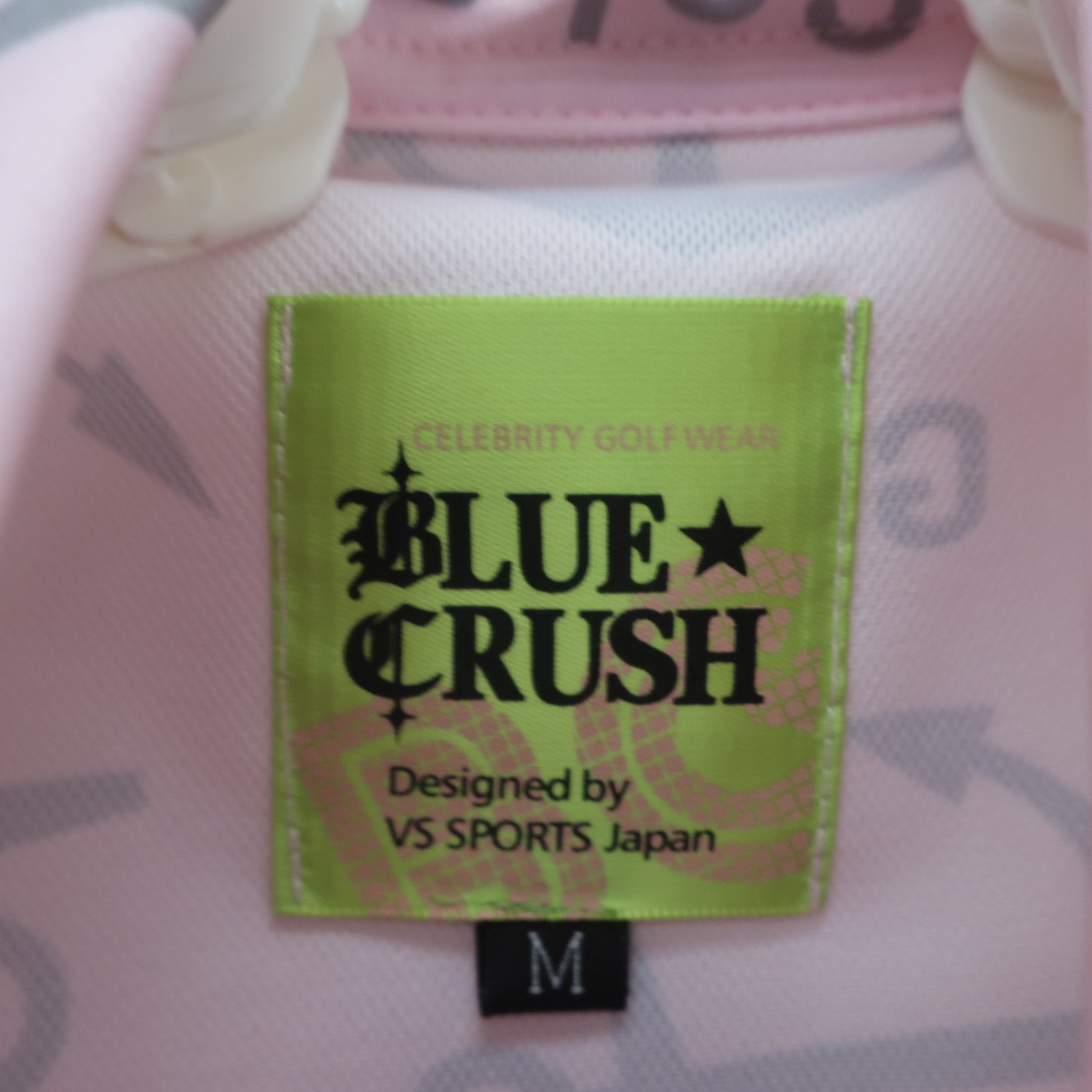 BLUE CRUSH(ブルークラッシュ) ポロシャツ ピンク メンズ M A