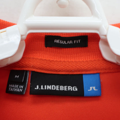 J.LINDEBERG(ジェイ リンドバーグ) ポロシャツ オレンジ メンズ M A