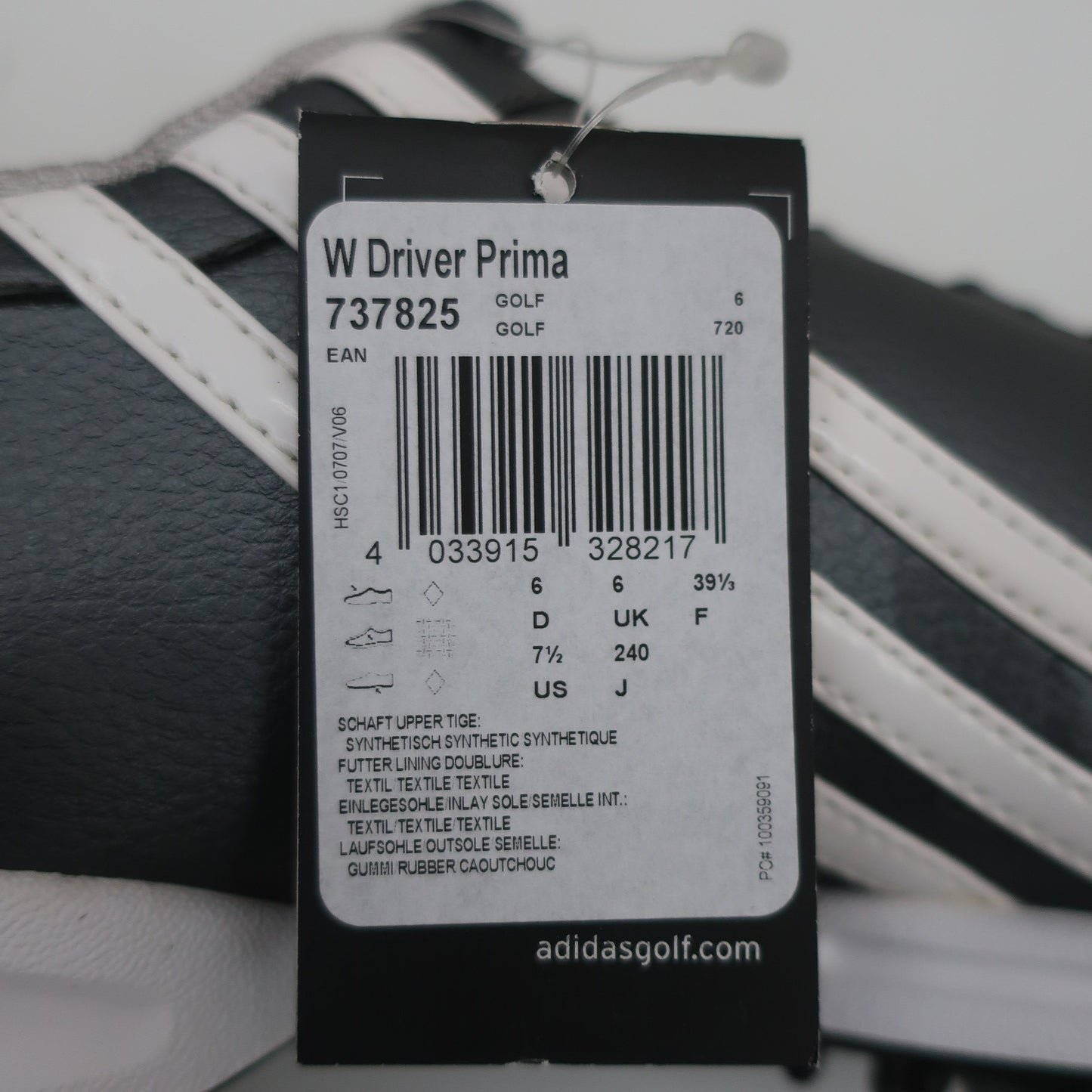 adidas(アディダス) ゴルフシューズ W Driver Prima シルバー レディース 24.0cm 737825 A