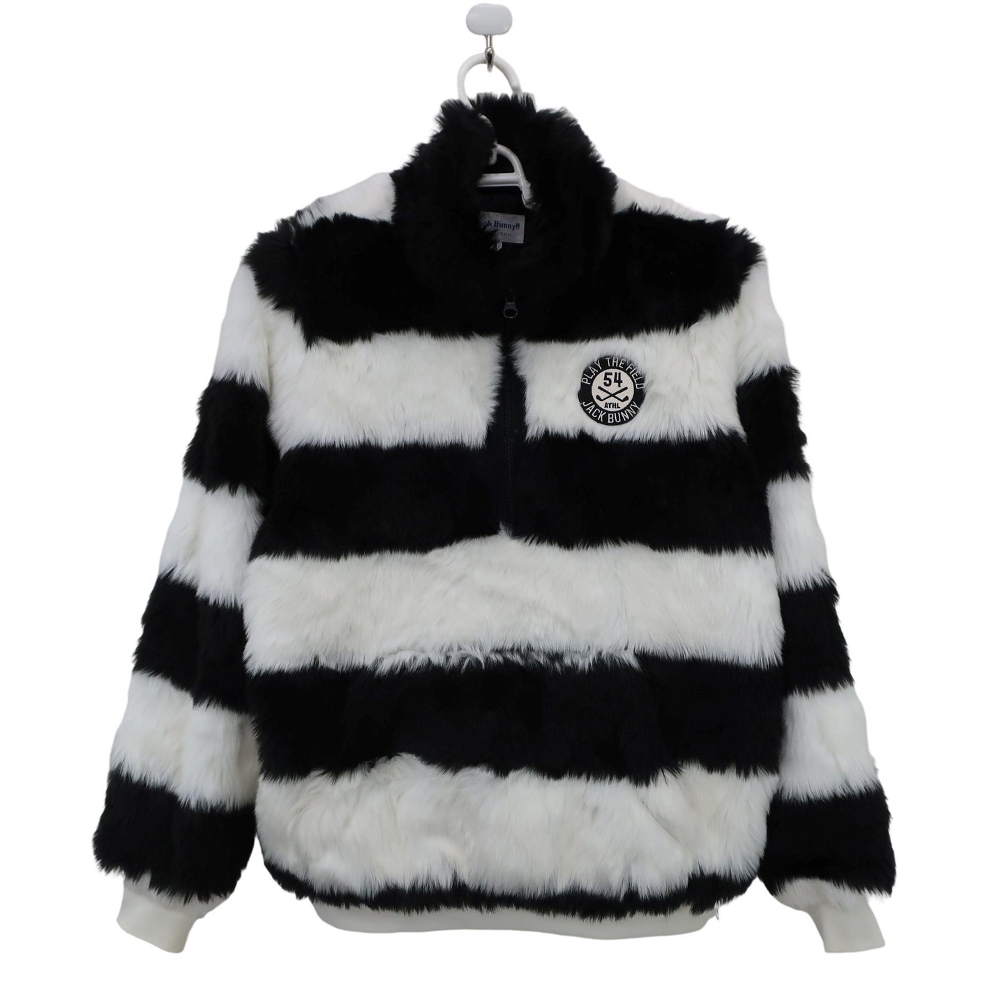 Jack Bunny(ジャックバニー) ボアジャケット&スカート セットアップ 白黒 レディース 1 263-8220114 / 263-8234116 A