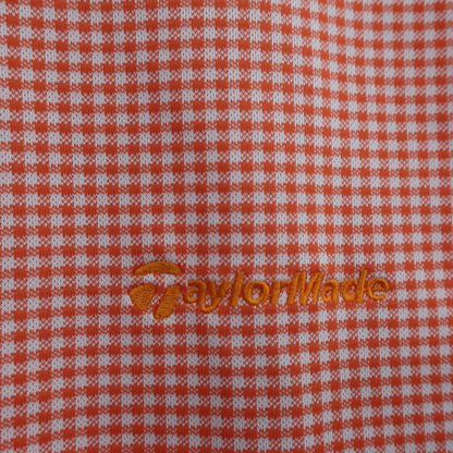 TaylorMade(テーラーメイド) ポロシャツ ピンク系チェック レディース L A