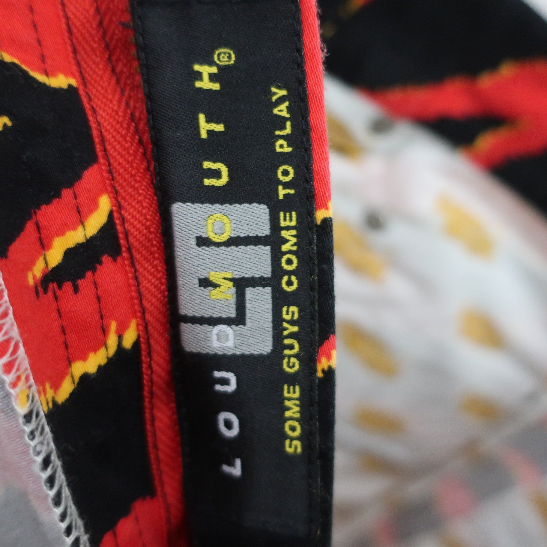 LOUDMOUTH(ラウドマウス) パンツ 黒赤 レディース 30×32L B