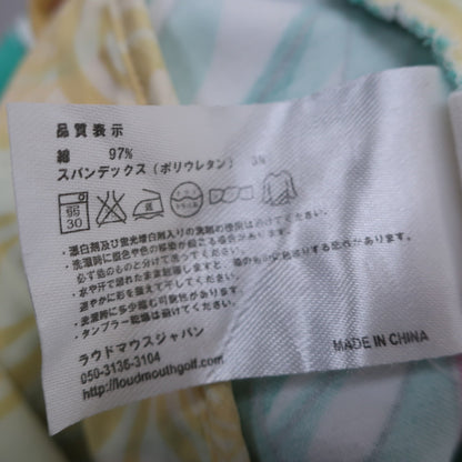 LOUDMOUTH(ラウドマウス) パンツ 緑系総柄 レディース 32×32L B