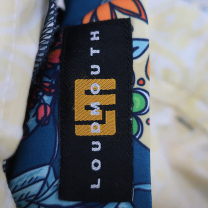 LOUDMOUTH(ラウドマウス) パンツ 青系総柄 レディース L A