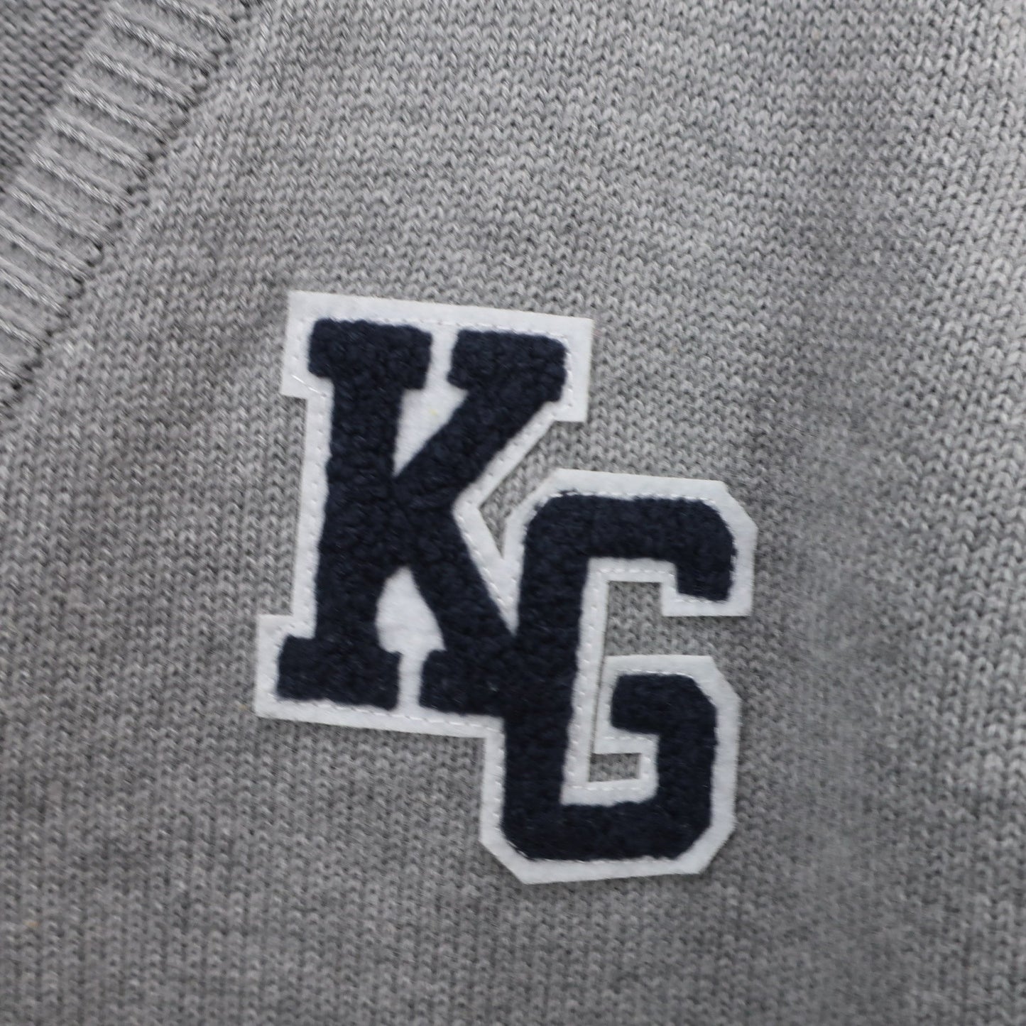 KISS ON THE GREEN(キスオンザグリーン) ニットカーディガン&スカート セットアップ グレー レディース 3 A