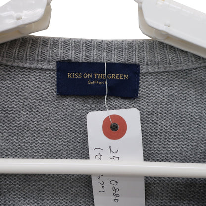 KISS ON THE GREEN(キスオンザグリーン) ニットカーディガン&スカート セットアップ グレー レディース 3 A