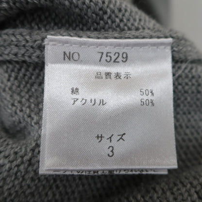 KISS ON THE GREEN(キスオンザグリーン) ニットカーディガン&スカート セットアップ グレー レディース 3 A