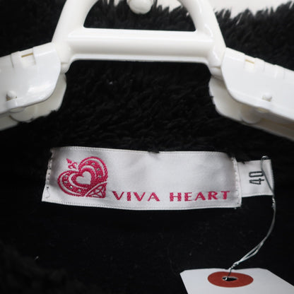 VIVA HEART(ビバハート) ハイネックシャツ 黒 レディース 40 A