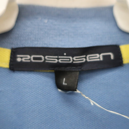 Rosasen(ロサーセン) ポロシャツ 水色 レディース L A