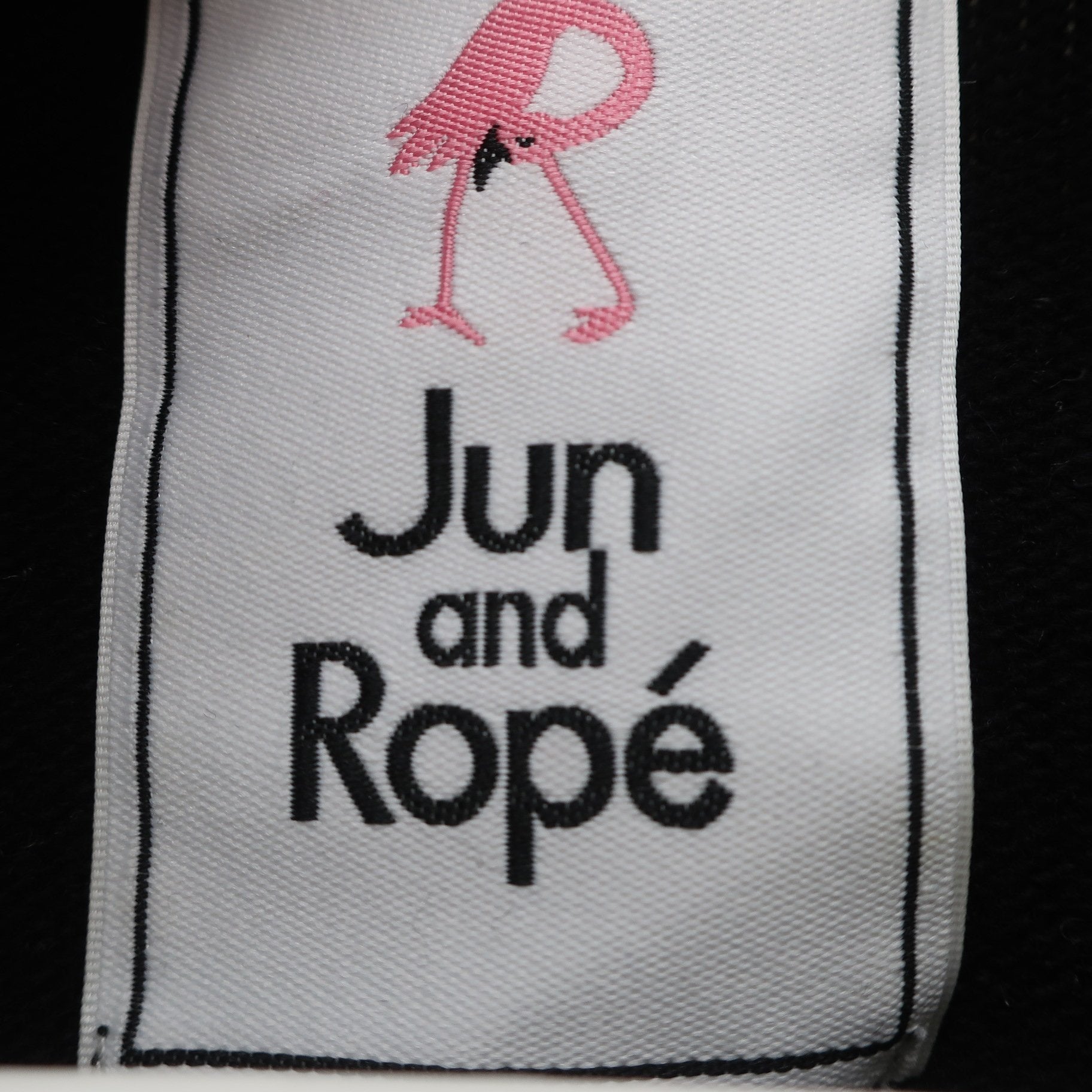 Jun and Rope(ジュン アンド ロペ) ニットセーター 黒白 レディース M B
