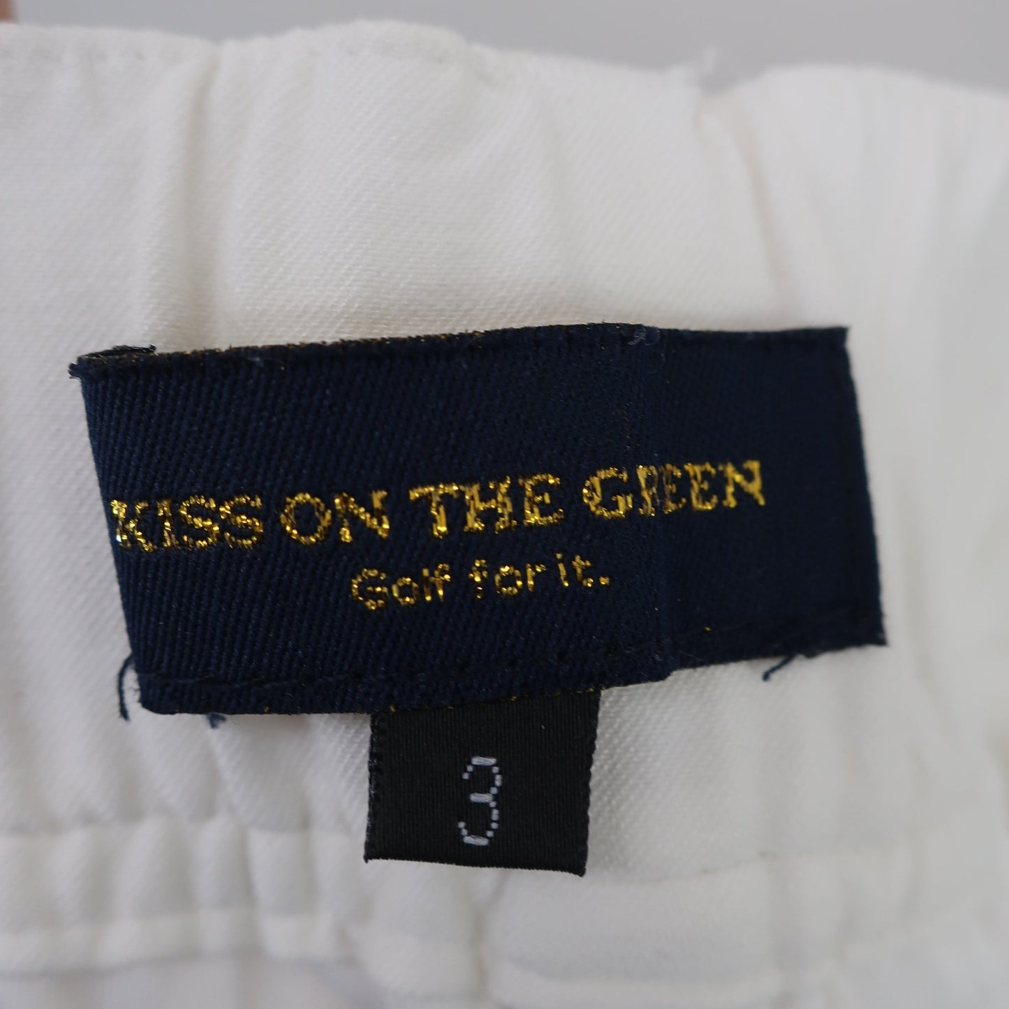 KISS ON THE GREEN(キスオンザグリーン) ショートパンツ 白 レディース 3 B