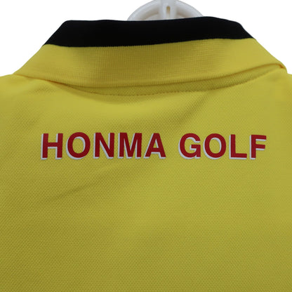 HONMA GOLF(本間ゴルフ) ポロシャツ 黄色 レディース M A