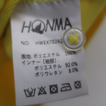 HONMA GOLF(本間ゴルフ) ポロシャツ 黄色 レディース M A