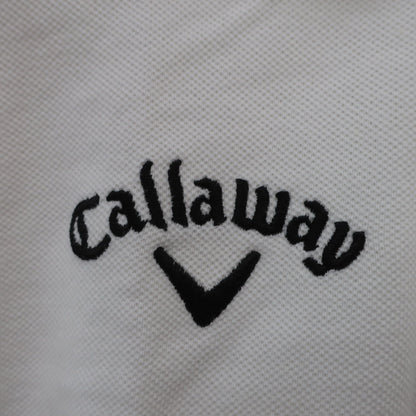 Callaway(キャロウェイ) ポロシャツ 白 レディース L 241-6251804 B