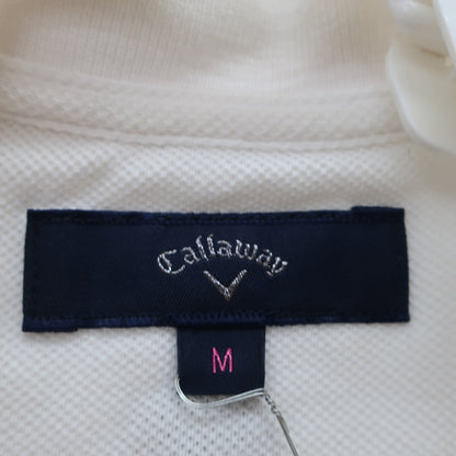 Callaway(キャロウェイ) ポロシャツ 白 レディース L 241-6251804 B