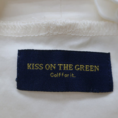 KISS ON THE GREEN(キスオンザグリーン) レースモックネックシャツ 白 レディース 3 A