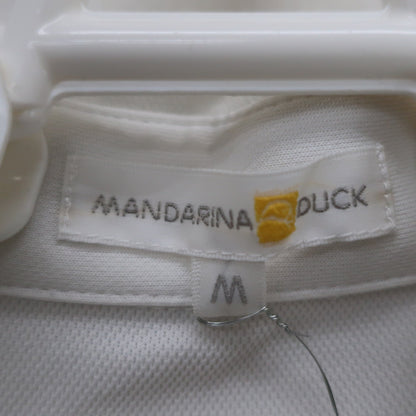 MANDARINA DUCK(マンダリナダック) ポロシャツ 白 レディース M A
