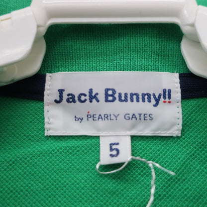 Jack Bunny(ジャックバニー) ポロシャツ 緑 メンズ 5 262-7160411 A