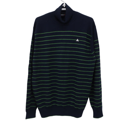 le coq sportif(ルコックスポルティフ) ハイネックセーター ネイビー緑 メンズ LL A