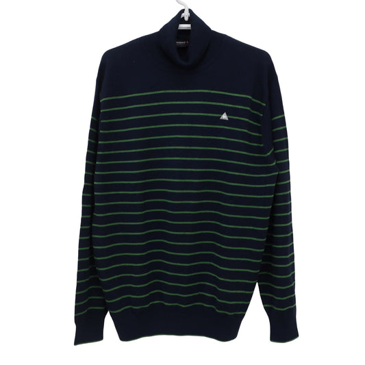 le coq sportif(ルコックスポルティフ) ハイネックセーター ネイビー緑 メンズ LL A