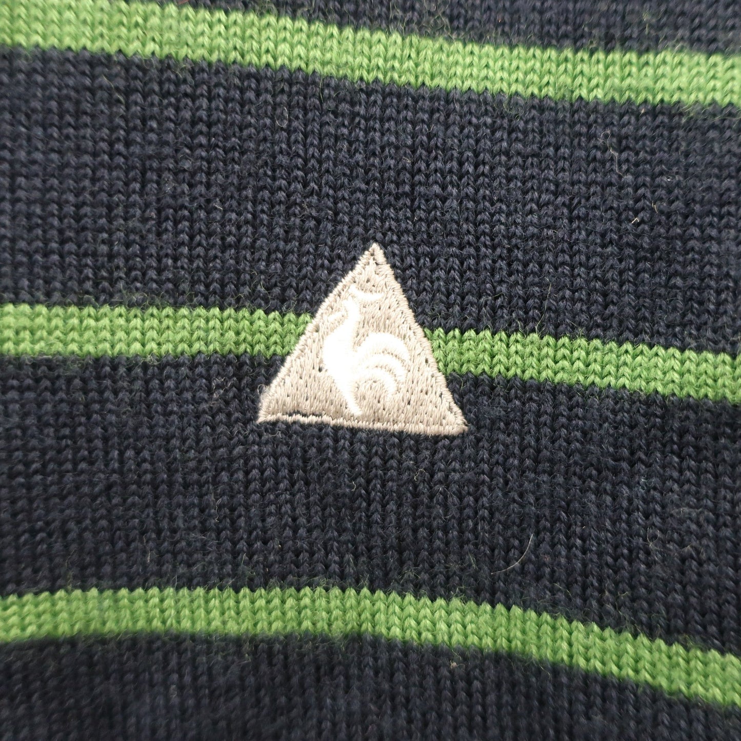 le coq sportif(ルコックスポルティフ) ハイネックセーター ネイビー緑 メンズ LL A