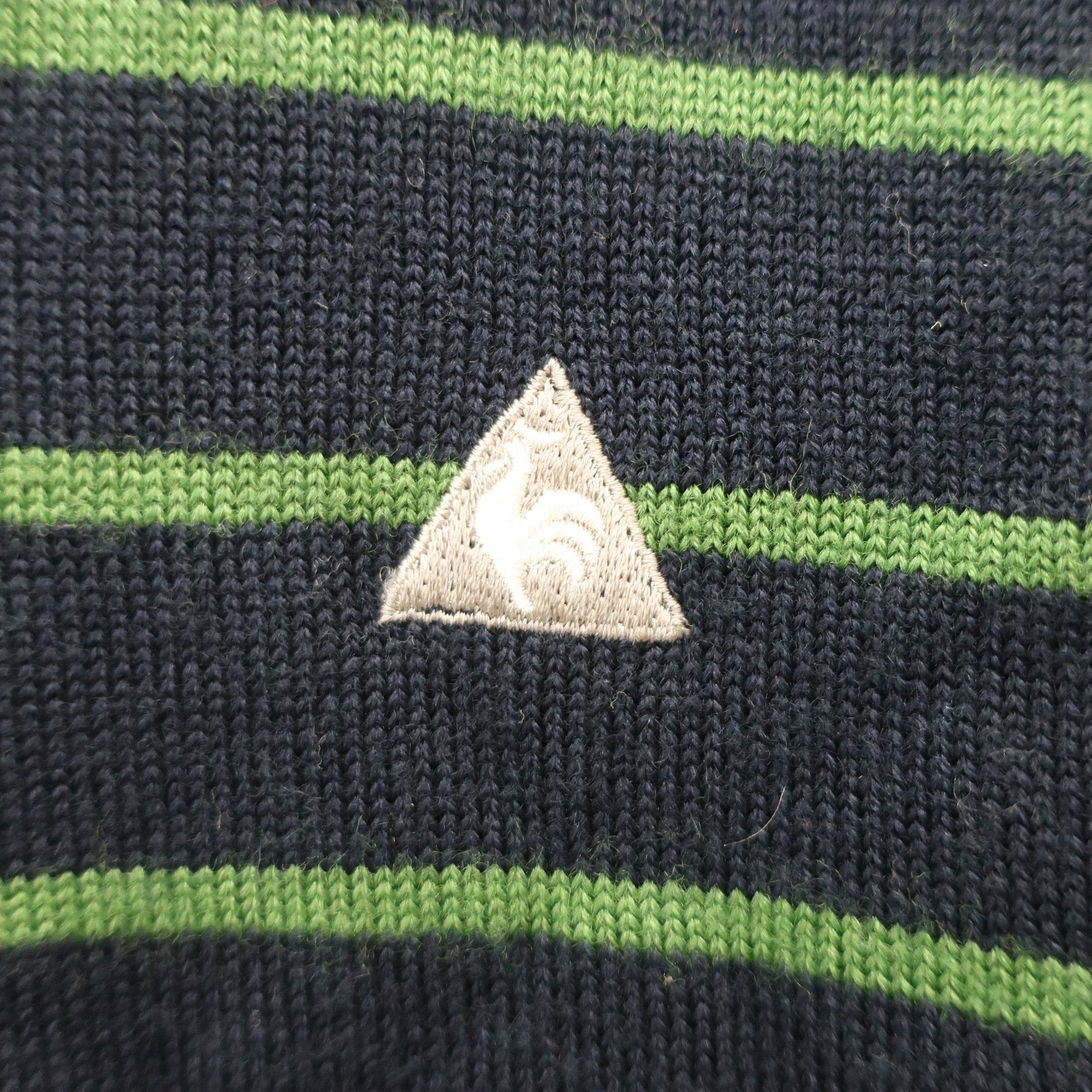 le coq sportif(ルコックスポルティフ) ハイネックセーター ネイビー緑 メンズ LL A