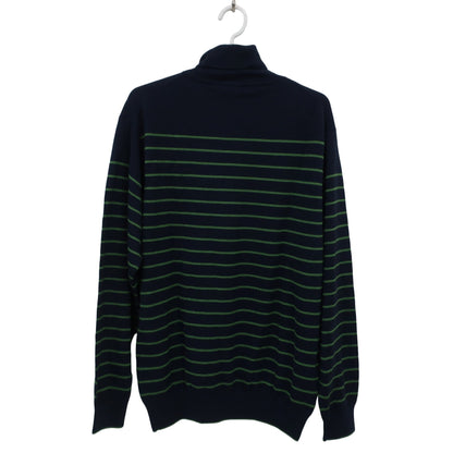 le coq sportif(ルコックスポルティフ) ハイネックセーター ネイビー緑 メンズ LL A