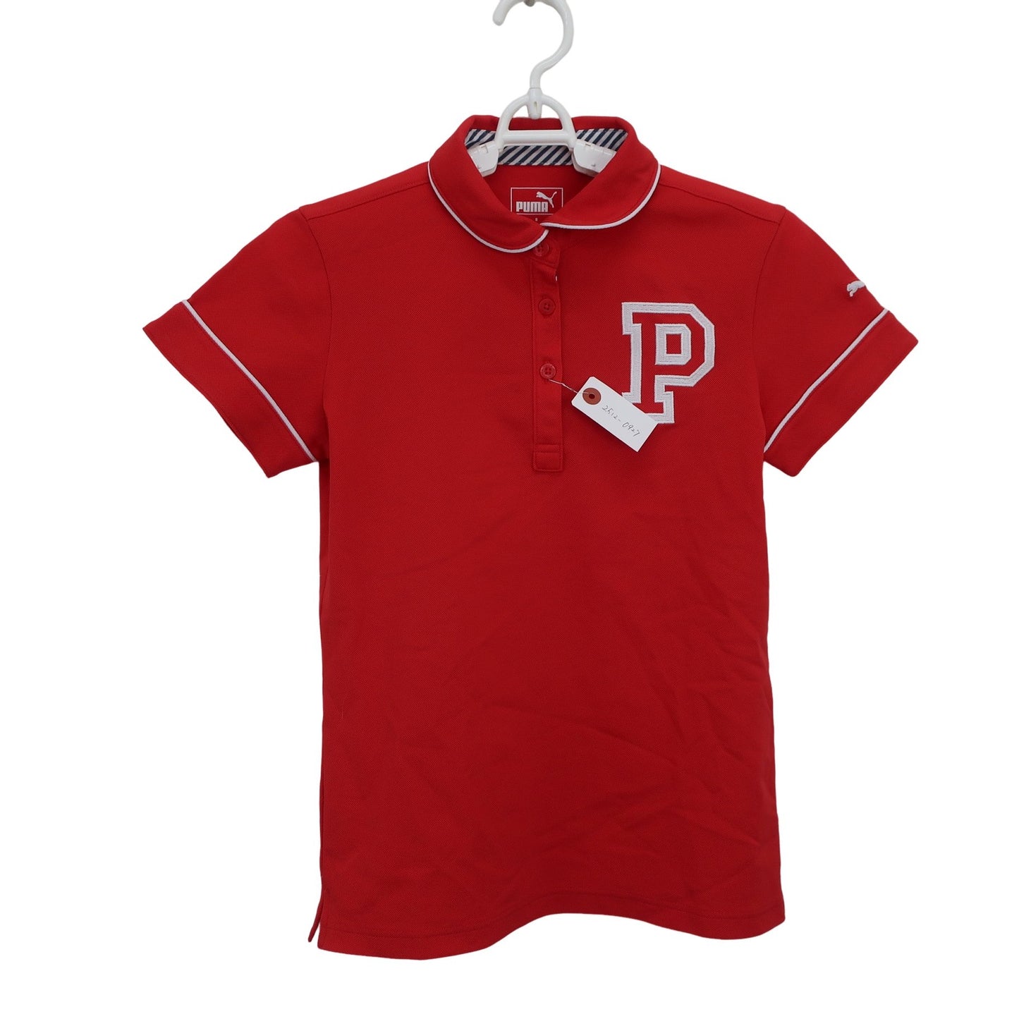 PUMA GOLF(プーマゴルフ) ポロシャツ 赤 レディース S A