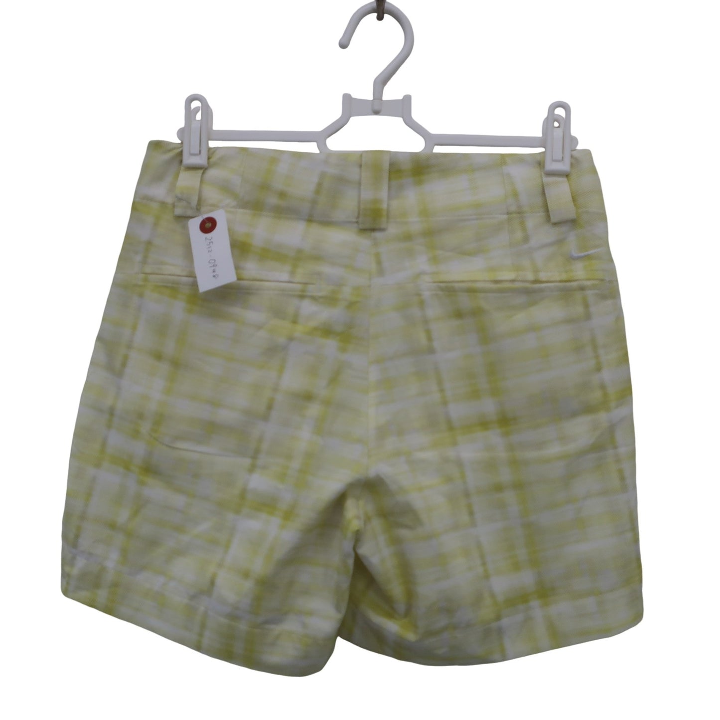 NIKE GOLF(ナイキゴルフ) ショートパンツ 黄色チェック レディース O A