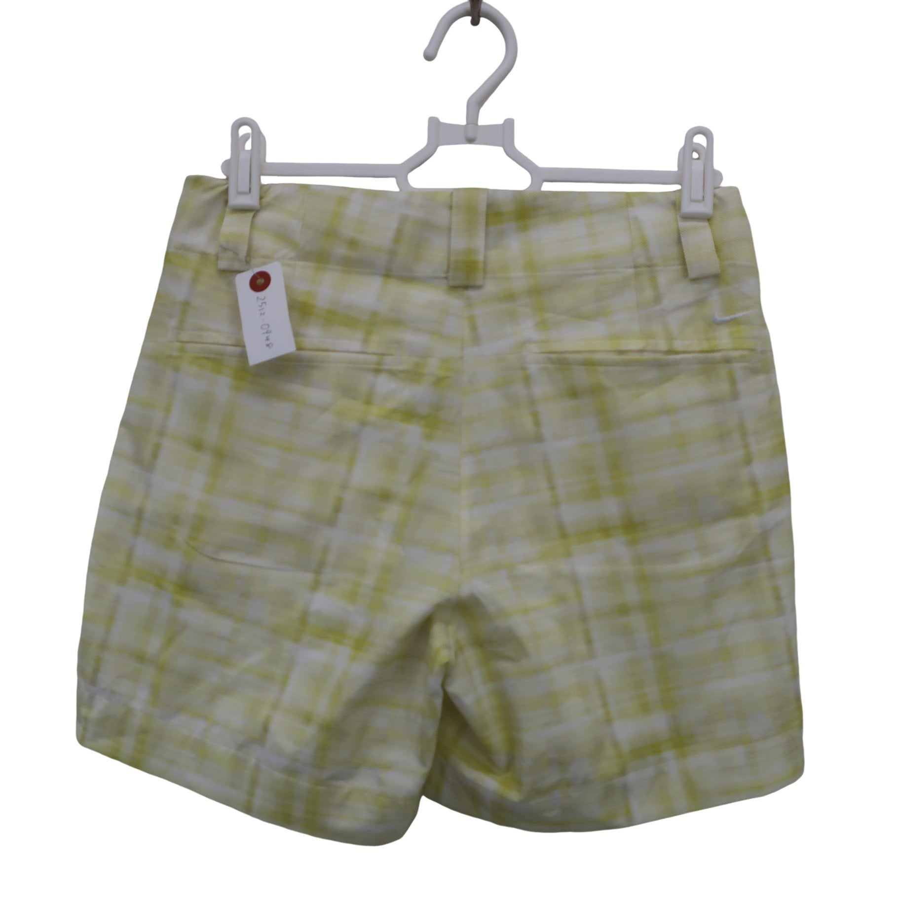 NIKE GOLF(ナイキゴルフ) ショートパンツ 黄色チェック レディース O A