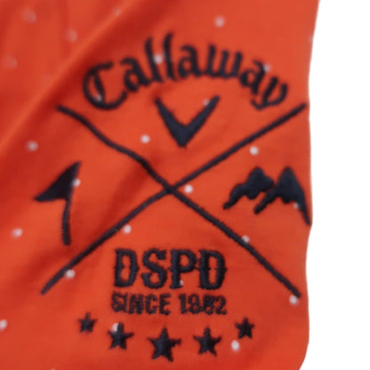 Callaway(キャロウェイ) パーカー オレンジ白ドット柄 レディース M 241-258844 B