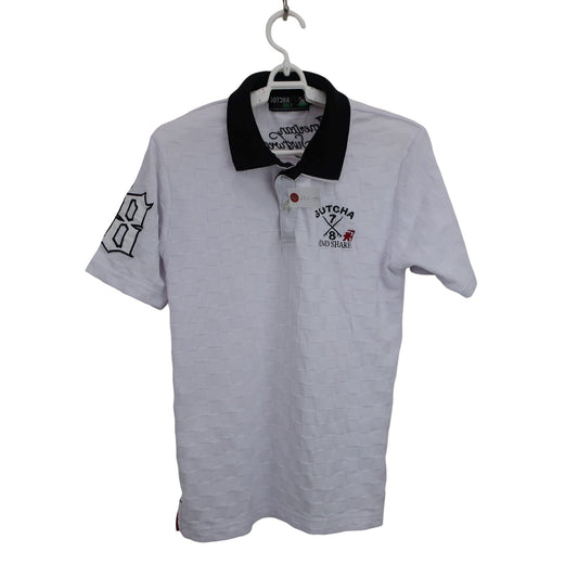 GOTCHA GOLF(ゴッチャゴルフ) ポロシャツ 白 メンズ M A