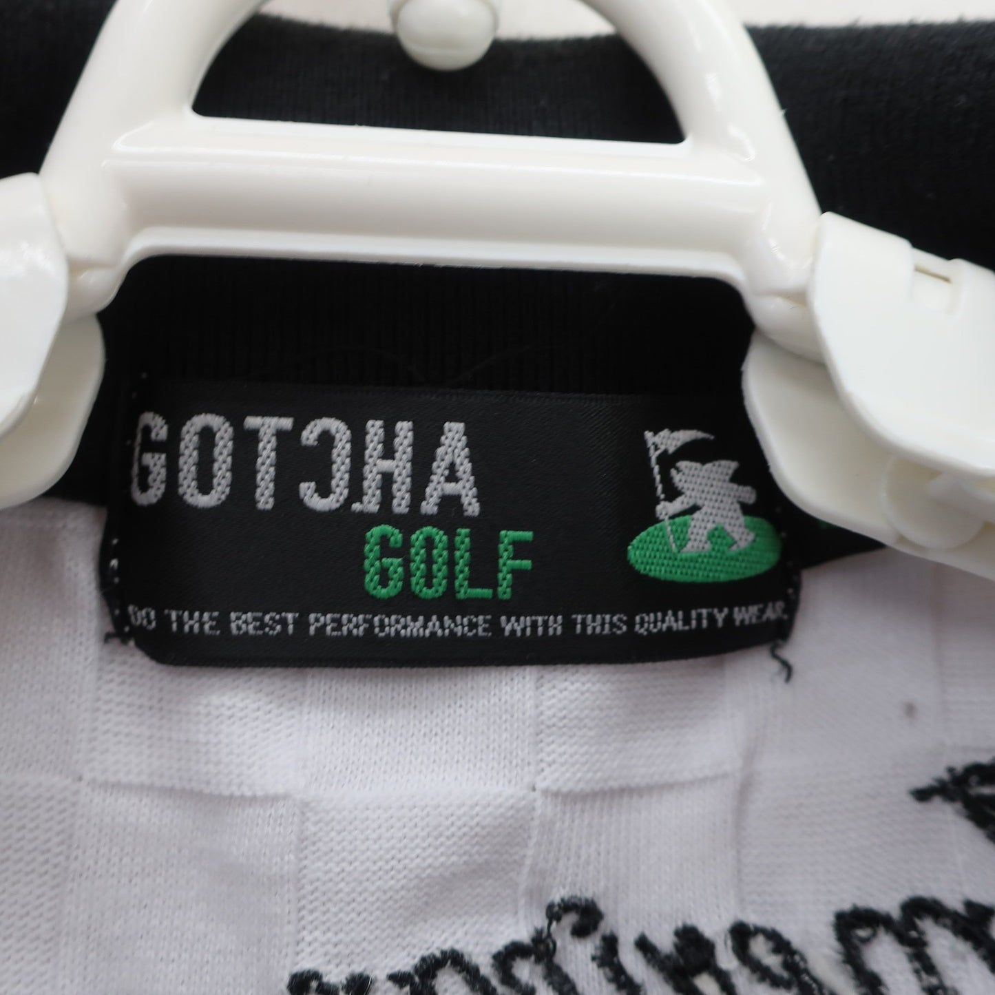 GOTCHA GOLF(ゴッチャゴルフ) ポロシャツ 白 メンズ M A