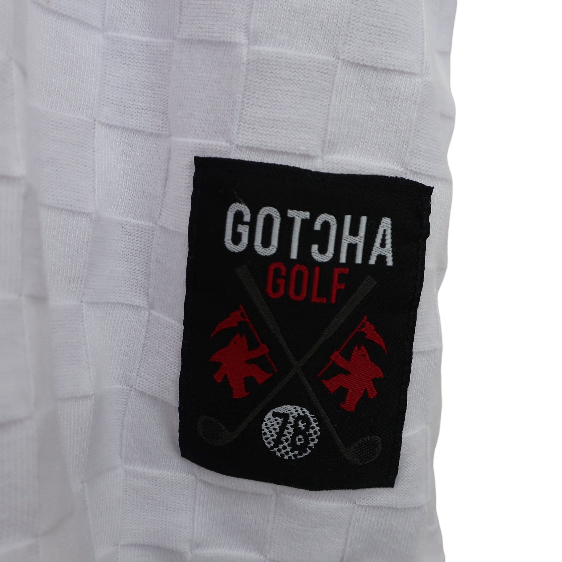 GOTCHA GOLF(ゴッチャゴルフ) ポロシャツ 白 メンズ M A