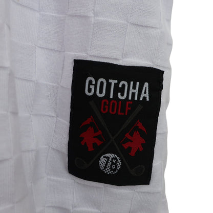 GOTCHA GOLF(ゴッチャゴルフ) ポロシャツ 白 メンズ M A