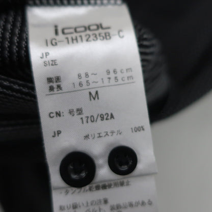 IGNIO(イグニオ) ポロシャツ 黒白ドット柄 メンズ M A